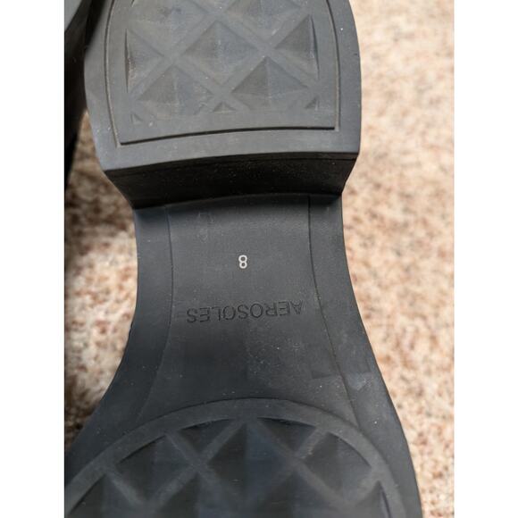 AEROSOLES GIBES Black Suede, tasseled Loafer/Women's Dress Shoes/pumps; size 8 - Picture 11 of 13